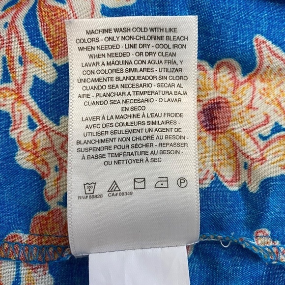 Jessica Simpson SET: Irin Top/Jildie Skirt, Southern Beauties Blue/Orange XS NWT - Picture 16 of 16